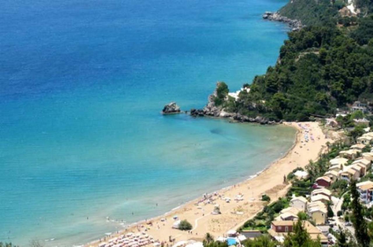 Aqua Seafront Glyfada Corfu Beach House With Garden Eksteriør billede